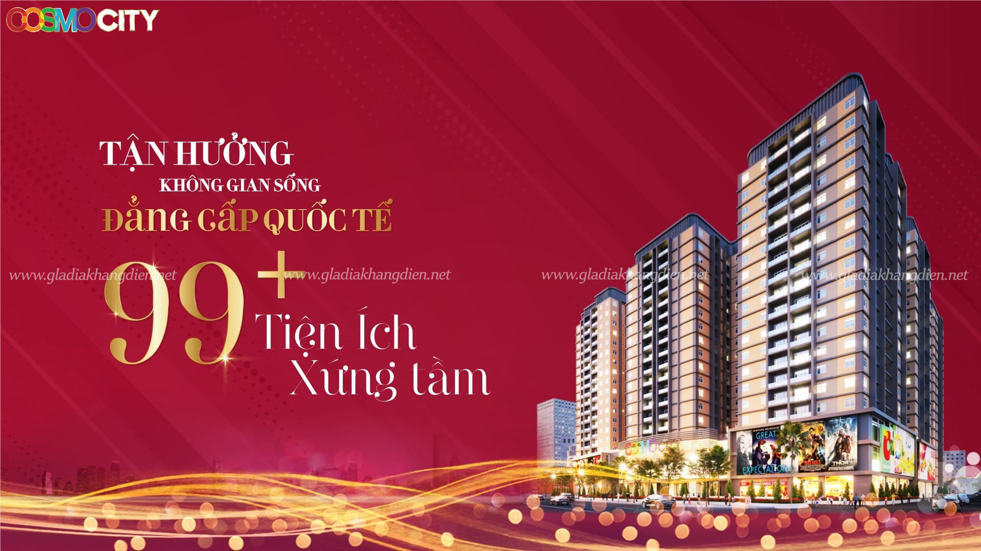 Cosmo City Với Hơn 99 Tiện ích Vượt Trội
