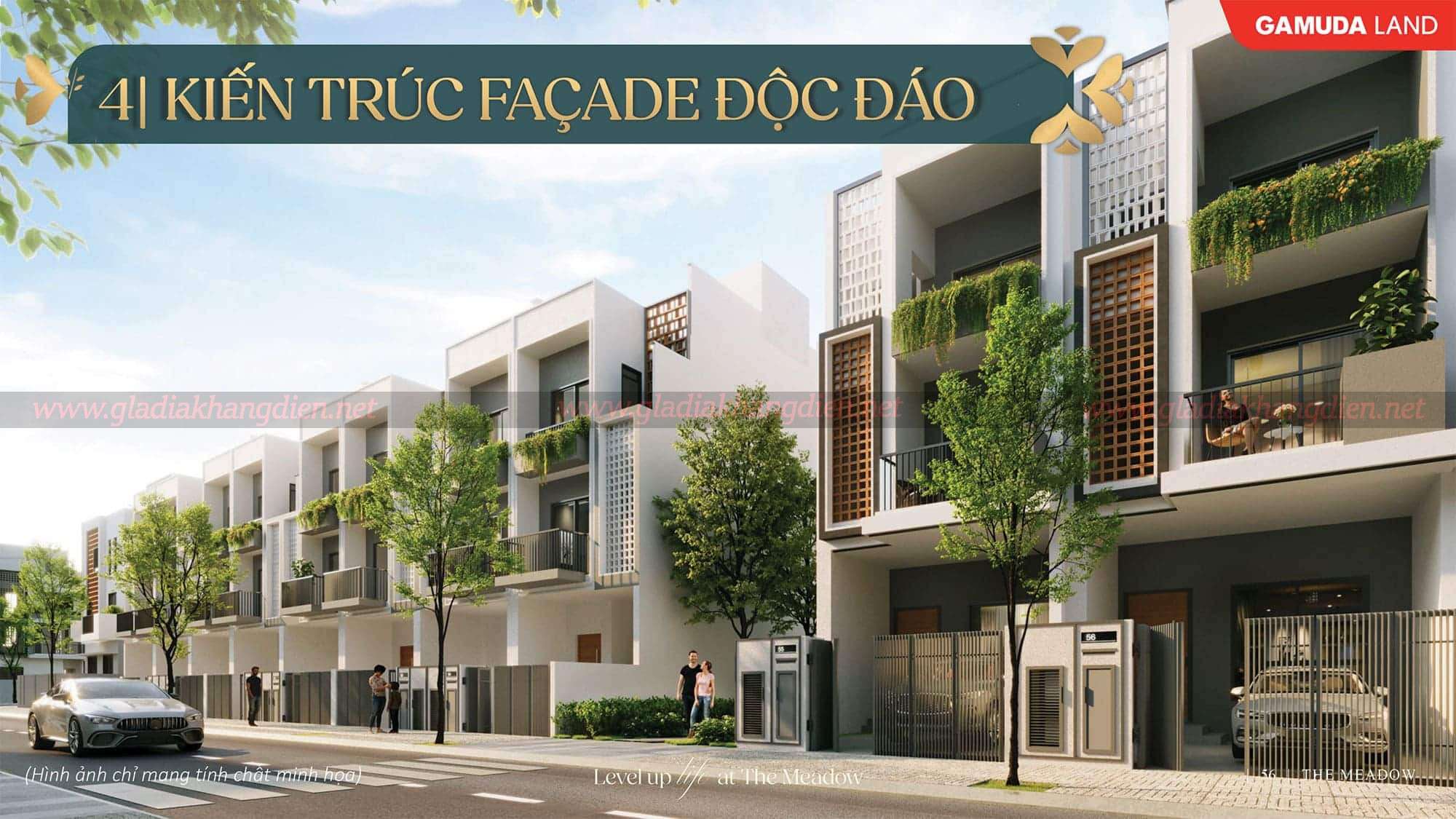 Spring Ville mang đến cho khách hàng những căn nhà phố được thiết kế theo phong cách hiện đại, sang trọng nhưng vẫn giữ được nét truyền thống tinh tế.