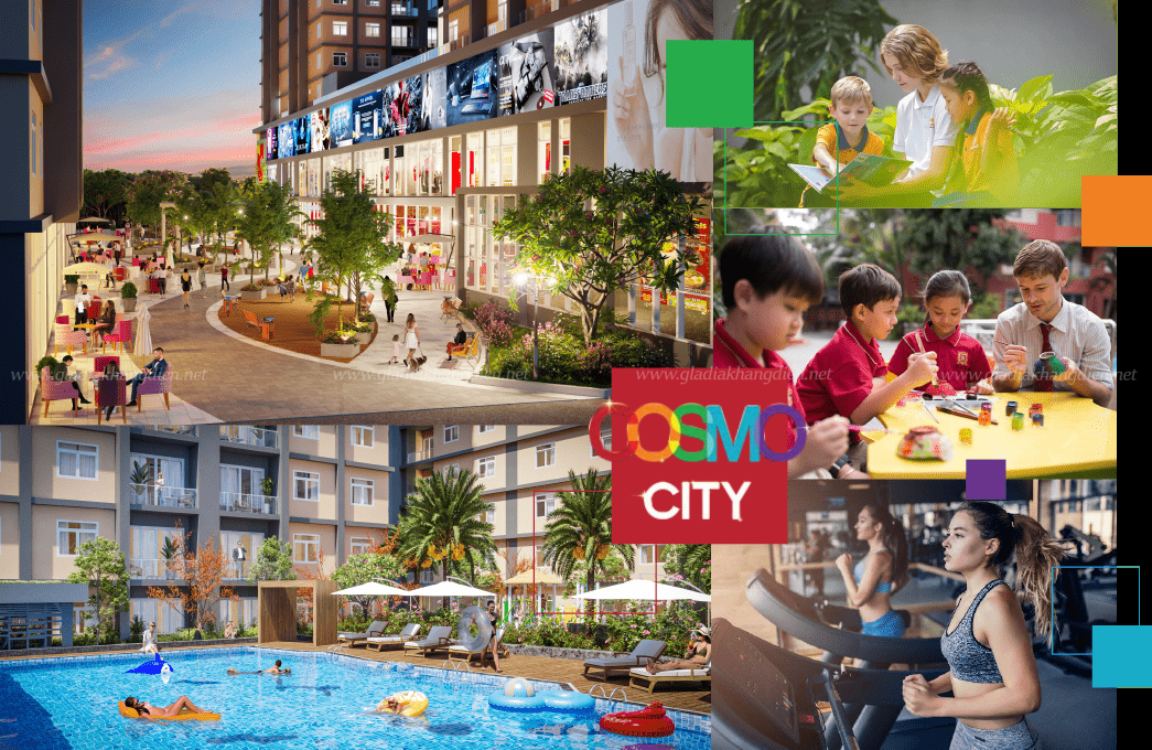 Trải Nghiệm Tiện ích đẳng Cấp Tại Cosmo City