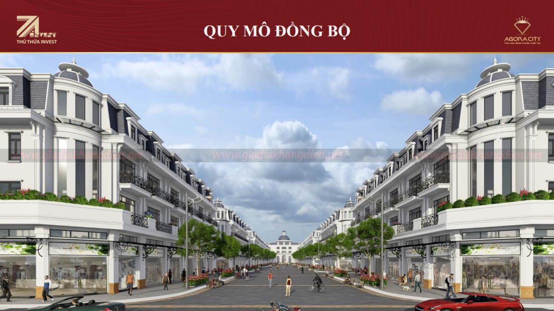 Nhà mẫu dự án Agora City