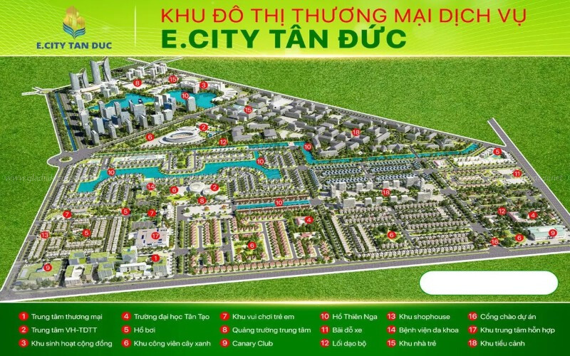Tiện ích nội khu ECIty Tân Đức